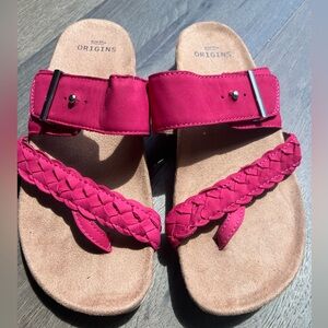 Earth Origins Women's Pink Sandals